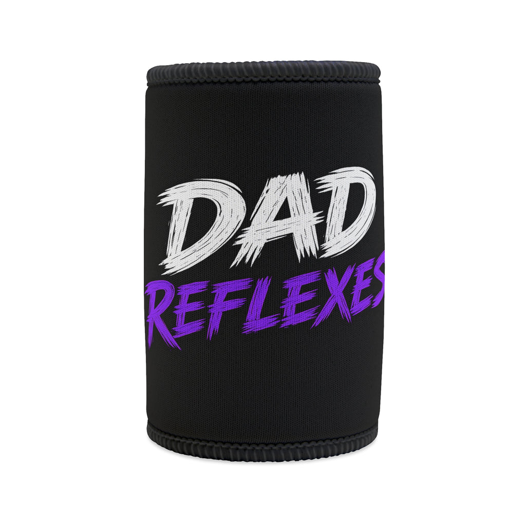 Dad Reflexes Stubby Cooler | Funny Gamer Dad Can Cooler
